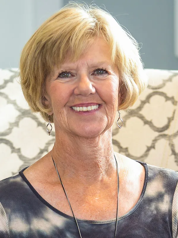 Portrait image of a patient testimonial.